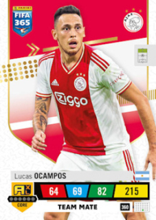 Lucas Ocampos AFC Ajax 2023 FIFA 365 Team Mate #360